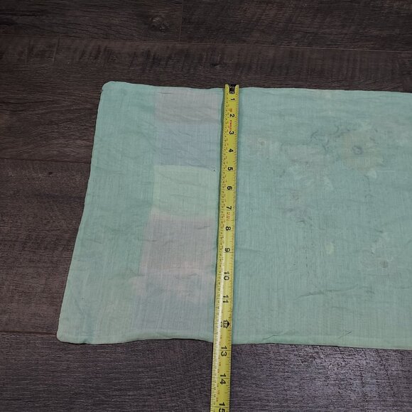 Pillow Case Cover 1950s Hand Embroidered Floral Baby Nursery 22" - Picture 5 of 13